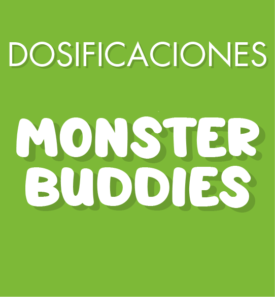
							Dosificaciones Monster Buddies						